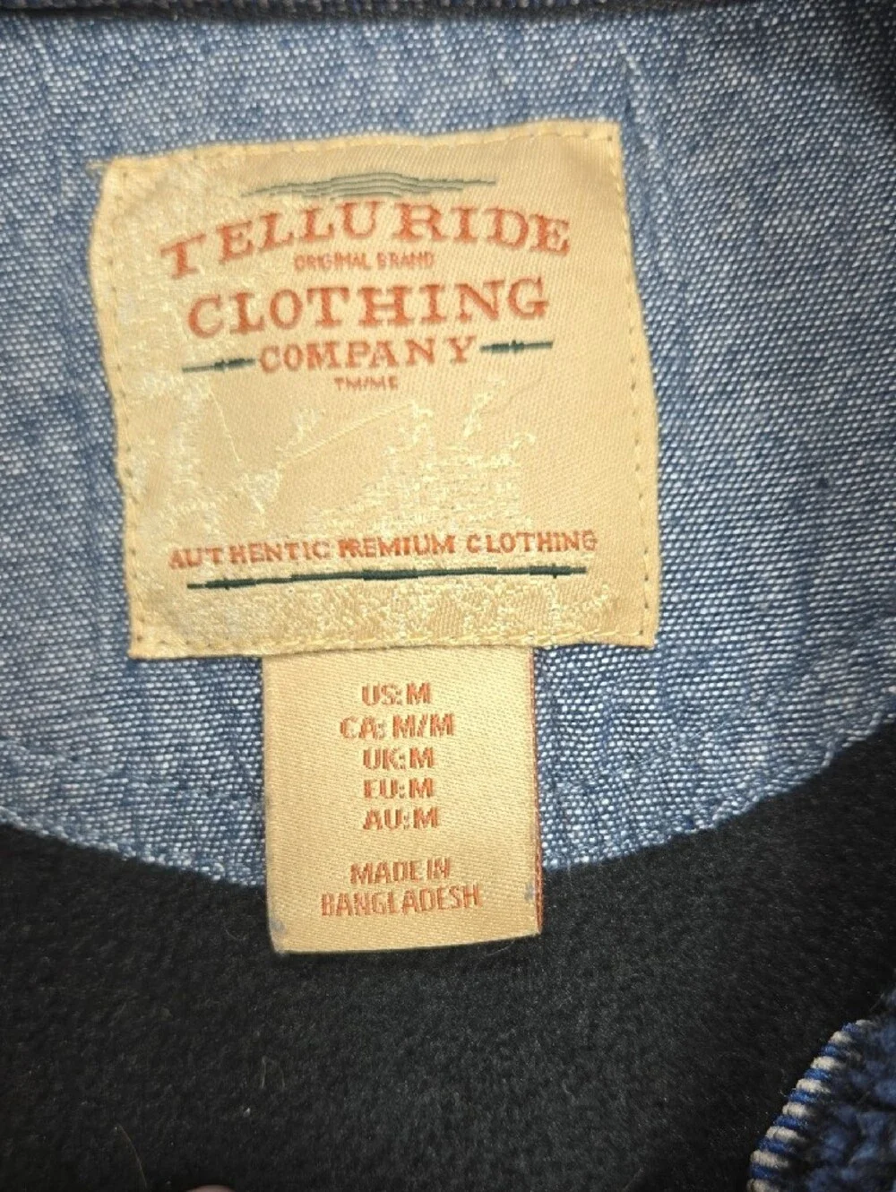 Telluride Clothing Company cozy navy